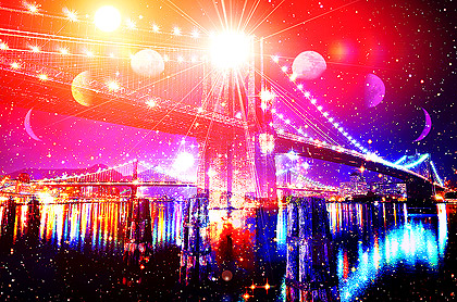 Bridge of Unity and Divine Light Brooklyn Bridge New York »-(¯`·.·´¯)-»Idea2Dezign™«-(¯`·.·´¯)-«