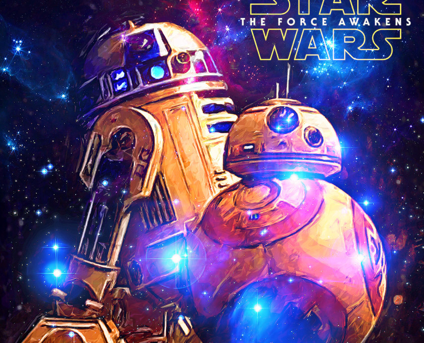 Starwars-TheForceAwakens-R2D2-BB8-Artwork
